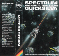 Meteor Storm ZX Spectrum US box art